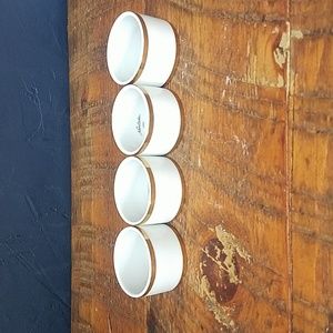 Set of 4 Nortake Japan Porcelain Napkin Holders